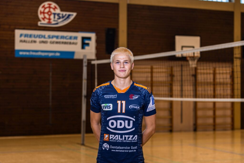 Mühldorfs Außenangreifer Moritz Wöls freut sich schon auf den Derbykracher gegen den TSV Grafing